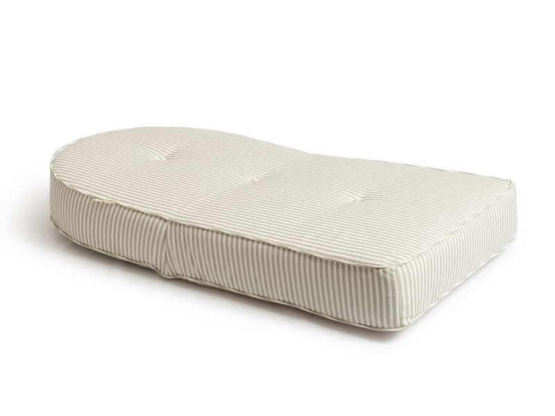 Business & Pleasure Reclining Pillow Lounger - Laurens Sage Stripe