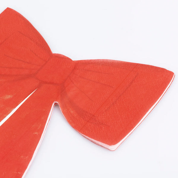 Meri Meri Red Bow Napkins
