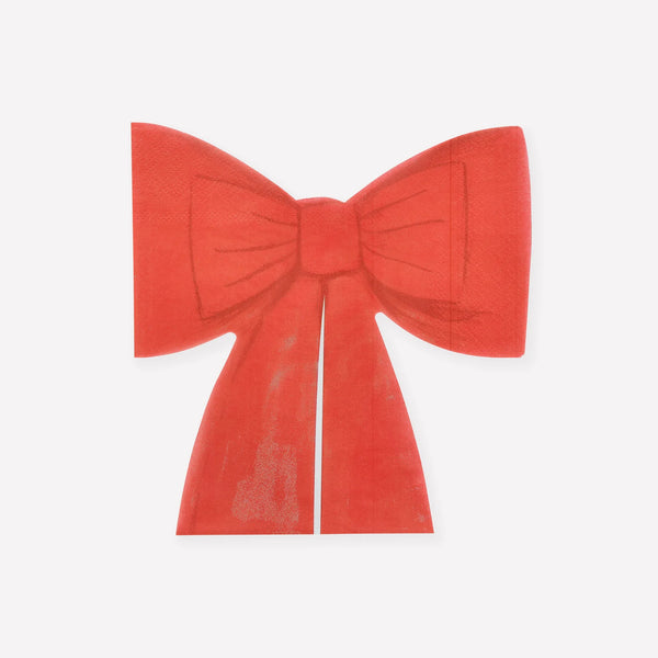 Meri Meri Red Bow Napkins