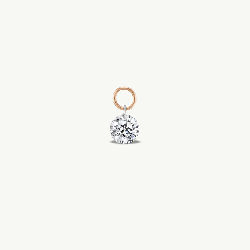 Sophie Ratner Small Pierced Diamond Charm for Huggies