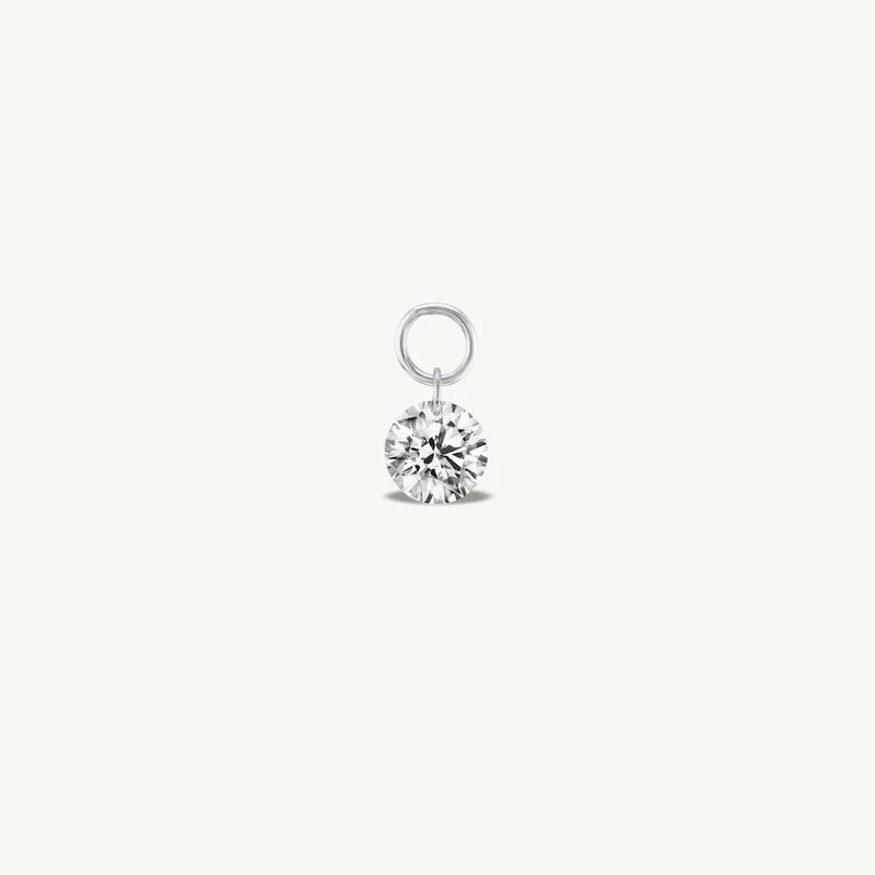 Sophie Ratner Small Pierced Diamond Charm for Huggies