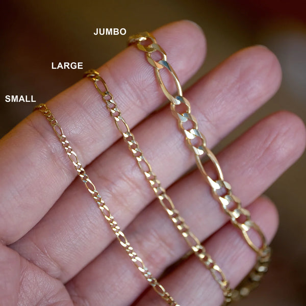 Gjenmi Jewelry Small Fig Chain 15"