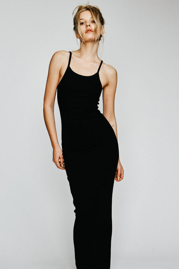 Eterne Tank Maxi Dress Black