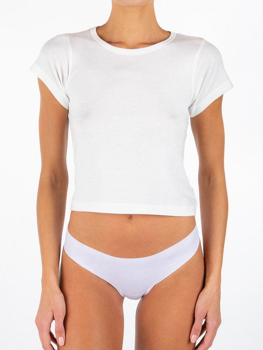 Eterne Short Sleeve Baby Tee - Ivory