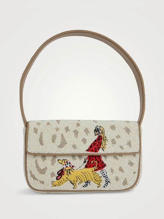 Staud Tommy Beaded Bag - Dog Walk