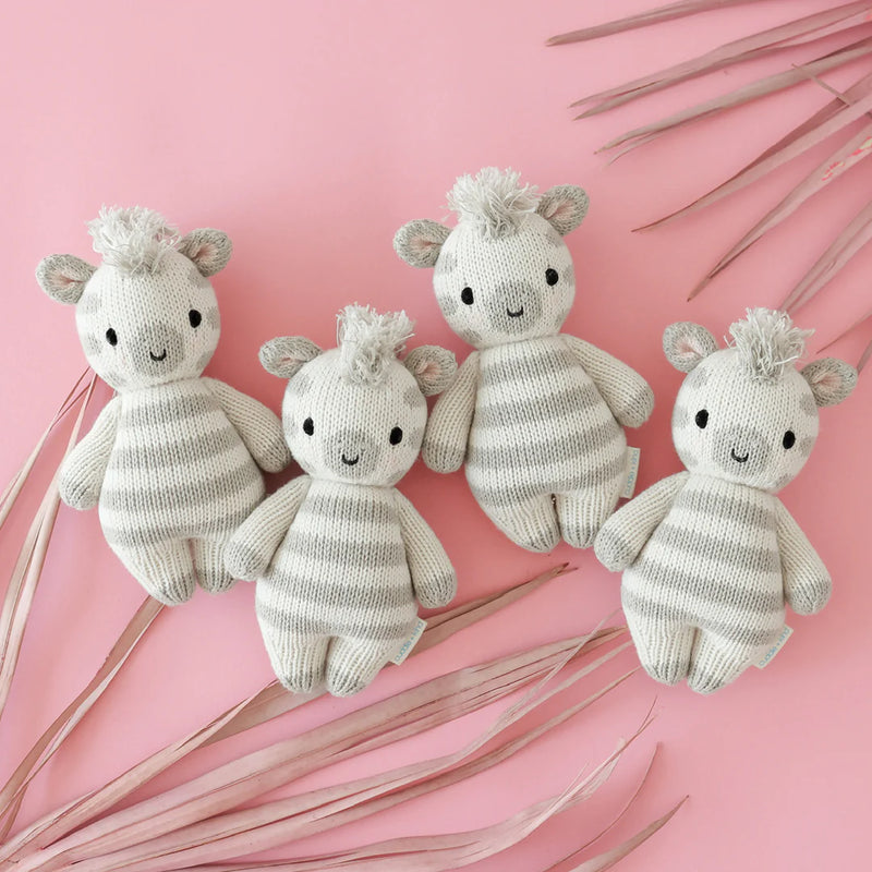 Cuddle and Kind Baby Zebra