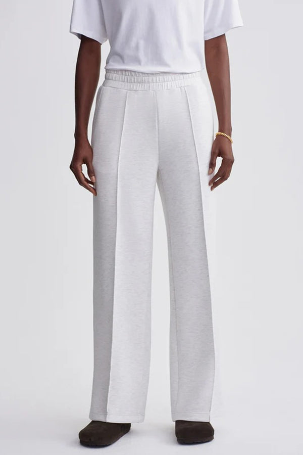 Varley The Wide Leg Pant 28 - Ivory Marl