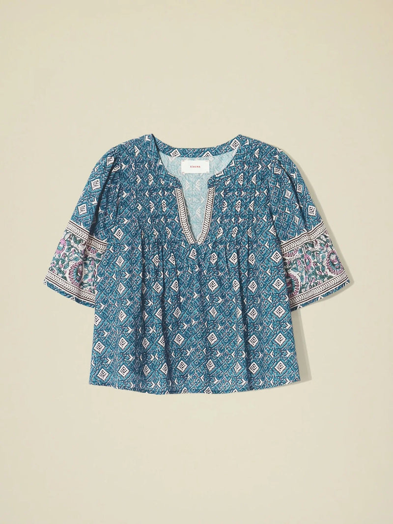 Xirena Micah Top Teal Fete