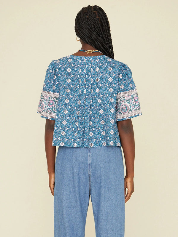 Xirena Micah Top Teal Fete