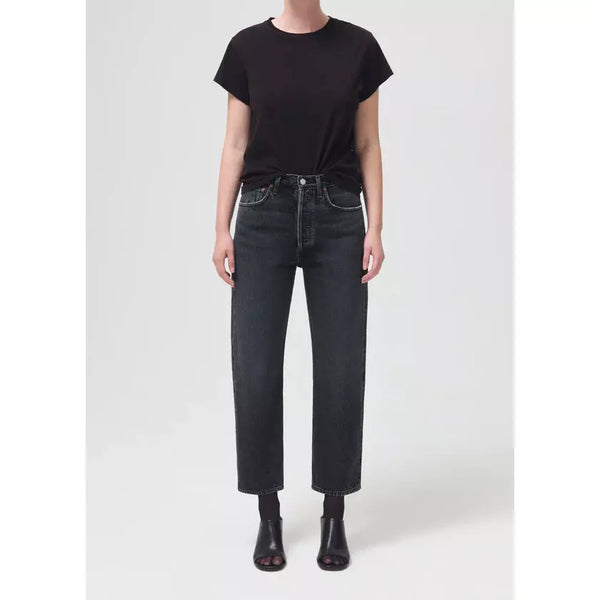 Agolde 90s Crop Mid Rise Loose Fit in Paradox