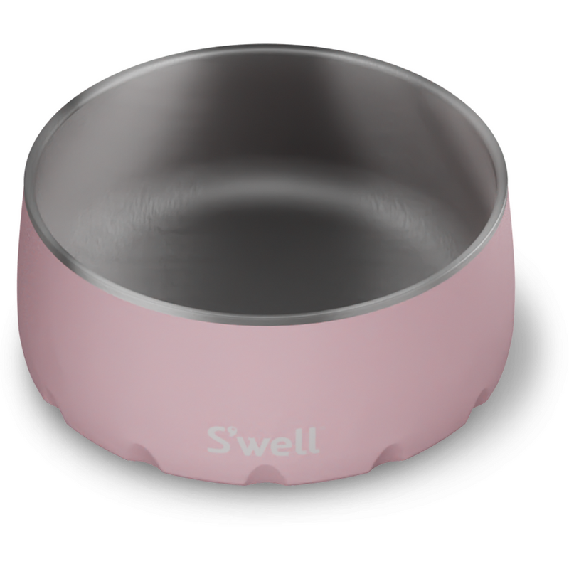 S'well Pink Topaz Dog Bowl