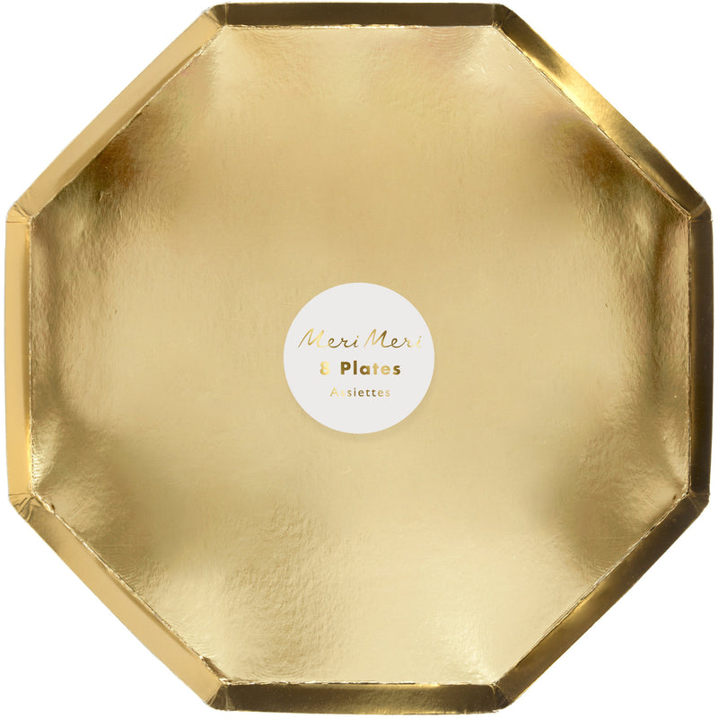 Meri Meri Gold Dinner Plates