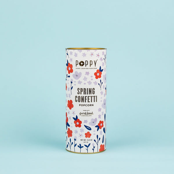 Poppy Popcorn Spring Confetti Cylinder