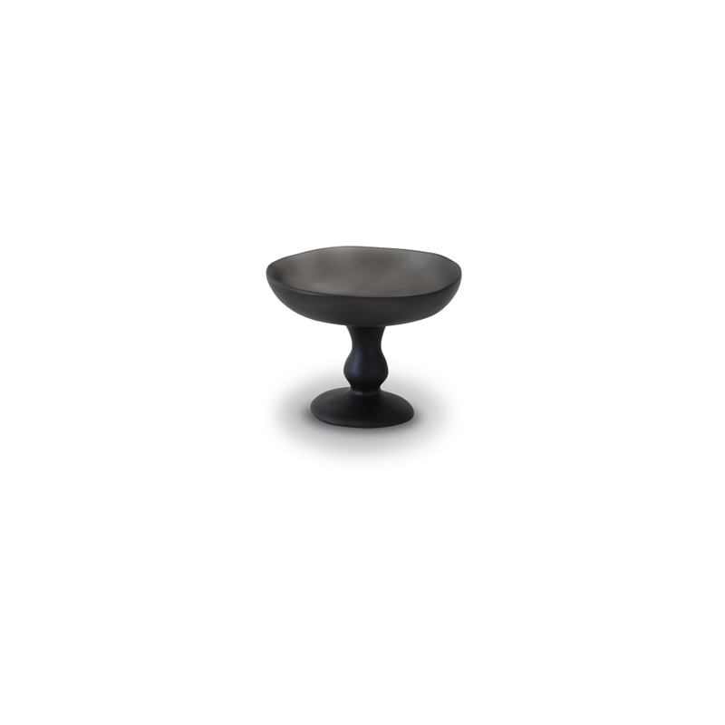 Tina Frey small pedestal bowl (grey)