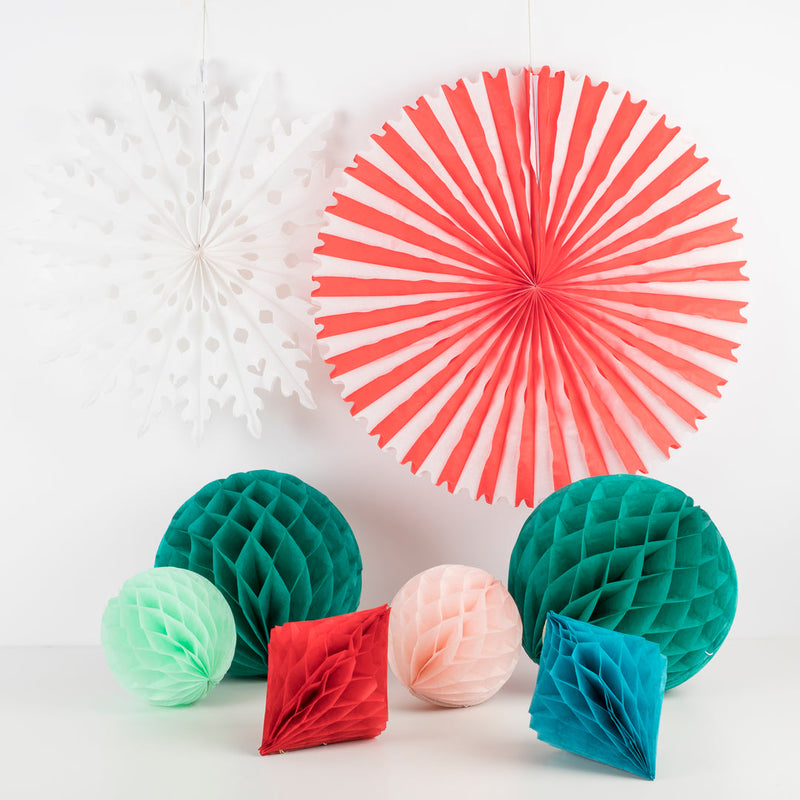 Meri Meri Christmas Honeycomb Decoration Kit