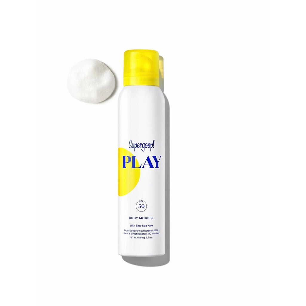 Supergoop! PLAY Body Mousse SPF 50 with Blue Sea Kale