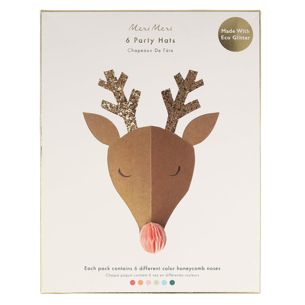 Meri Meri Reindeer Party Hats
