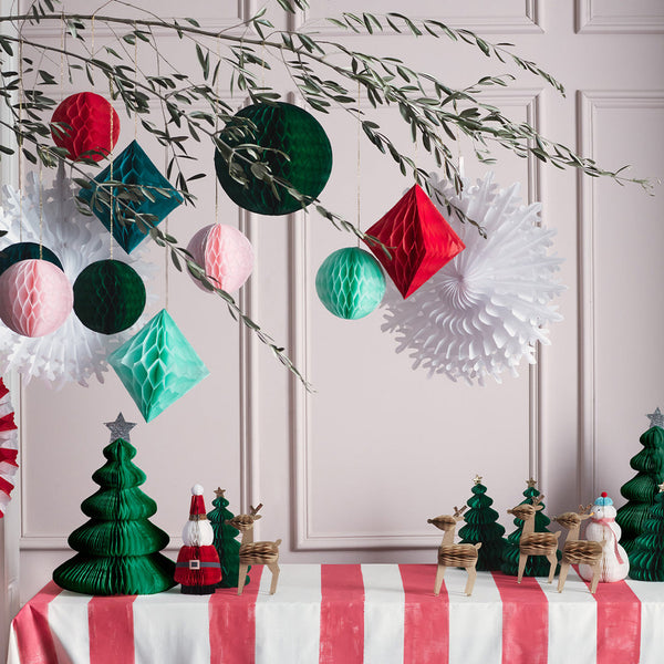 Meri Meri Christmas Honeycomb Decoration Kit