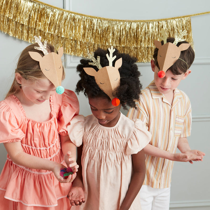 Meri Meri Reindeer Party Hats