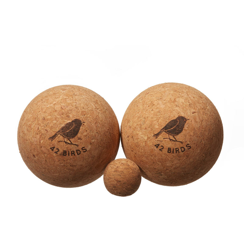 42 Birds Cork Massage Balls The Little Owls