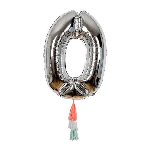 Meri Meri Fancy Number Balloon 0