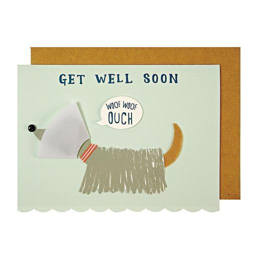 Meri Meri Woof Woof Ouch Greeting Card
