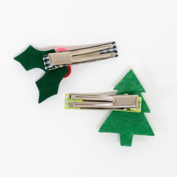 Meri Meri Felt & Glitter Icon Hair Clips