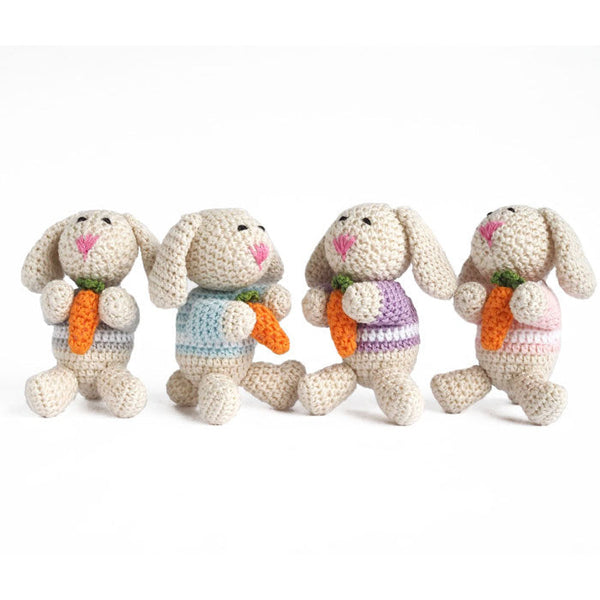 Melange Collection Crochet Bunny Ornament