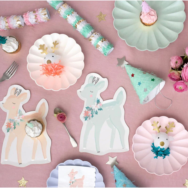 Meri Meri Pastel Deer Plates