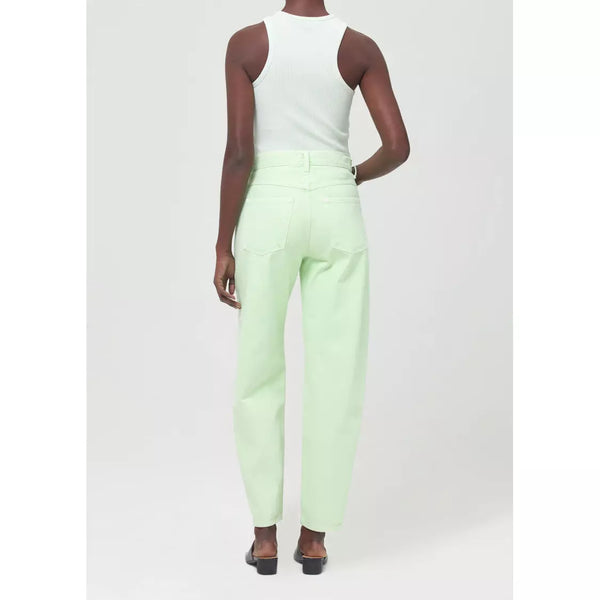 Agolde Bea Cutaway Tank In Honeydew