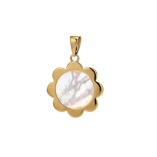 ASHA Flower Charm with MOP 21mm