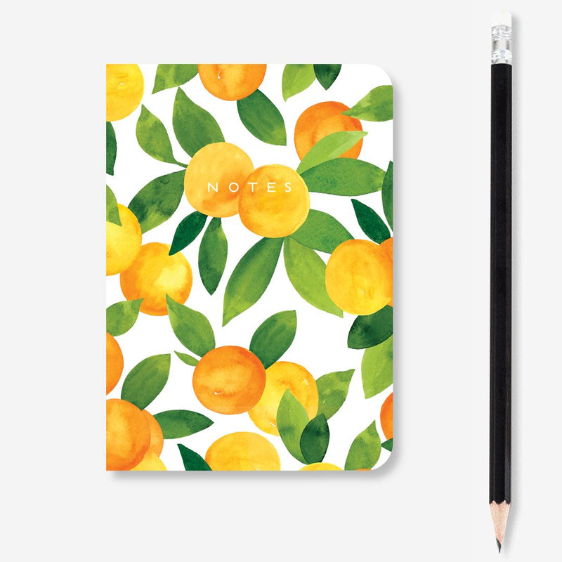 Abigail Jayne Design Oranges Mini Notebook