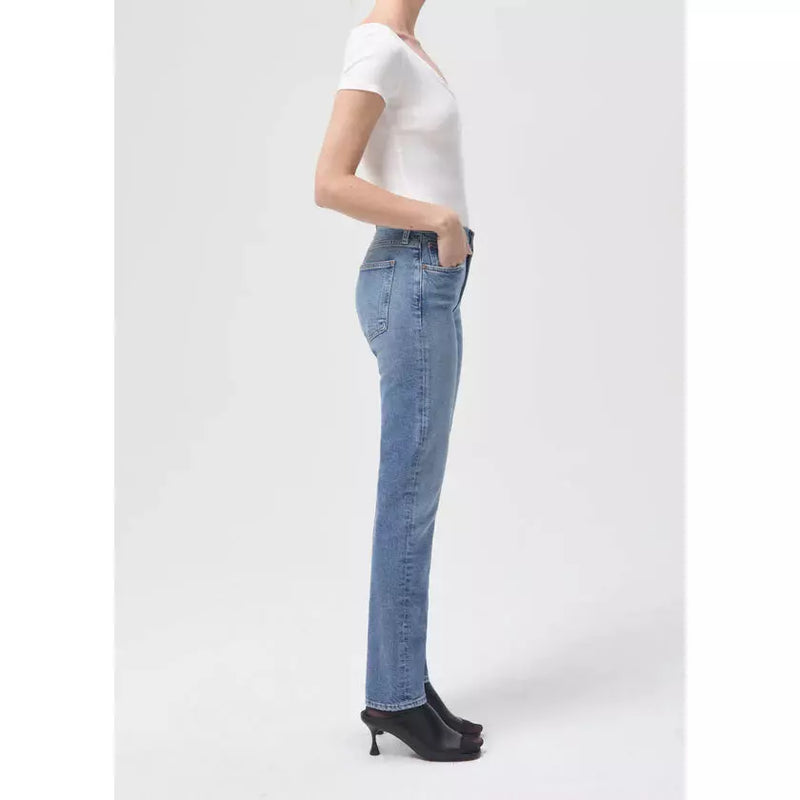 Agolde Short Sleeve Rib Body Suit - White