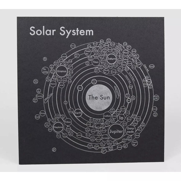 Archie's Press Solar System (Silver/Black)