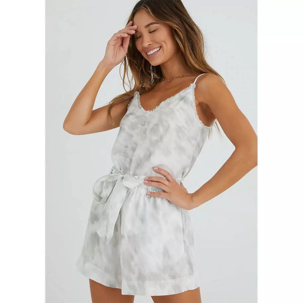 Bella Dahl Frayed Cami Windbrushed Floral Print