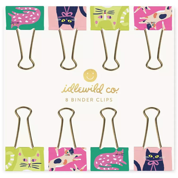 Idlewild Cat Binder Clips