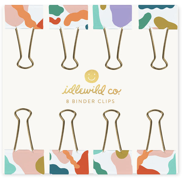 Idlewild Blobs Binder Clips
