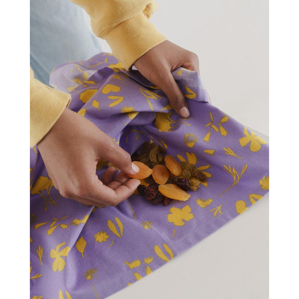 Baggu Reusable Cloth Set Floral Sun Prints
