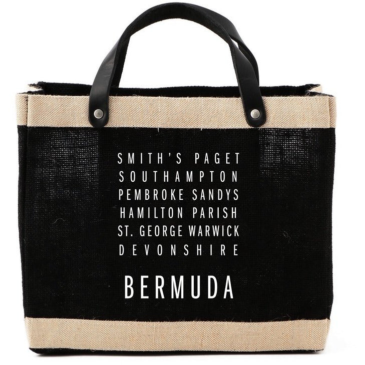 Bermuda Parish "Lunch" Bag Black