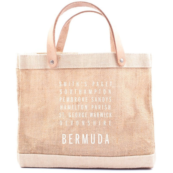 Bermuda Parish "Lunch" Bag Natural