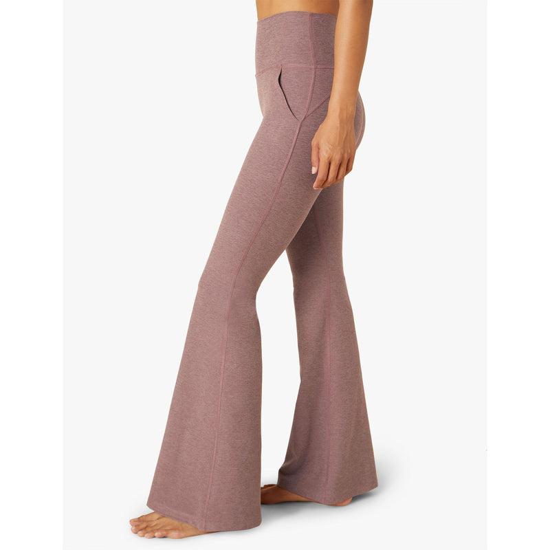 Beyond Yoga Spacedye All Day Flare High Waisted Pant Sienna Brown Heather