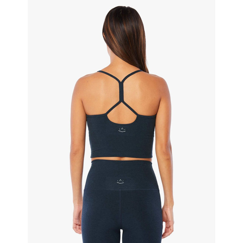 Beyond Yoga Spacedye Slim Racerback Cropped Tank Nocturnal Navy