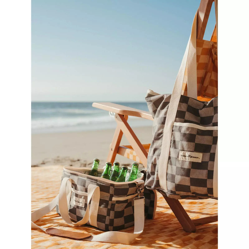 Business & Pleasure Premium Cooler Bag - VINTAGE GREEN CHECK