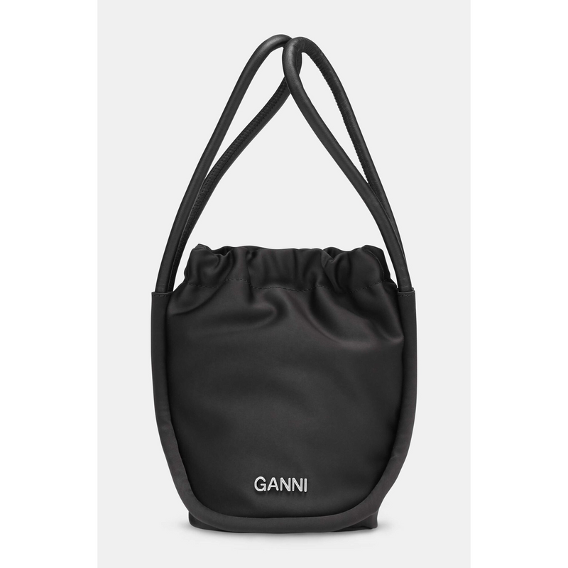 Ganni Knot Mini Bag Black