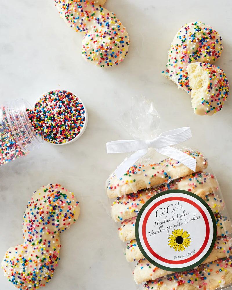 Ci Ci's Italian Butterhorns Vanilla Sprinkle