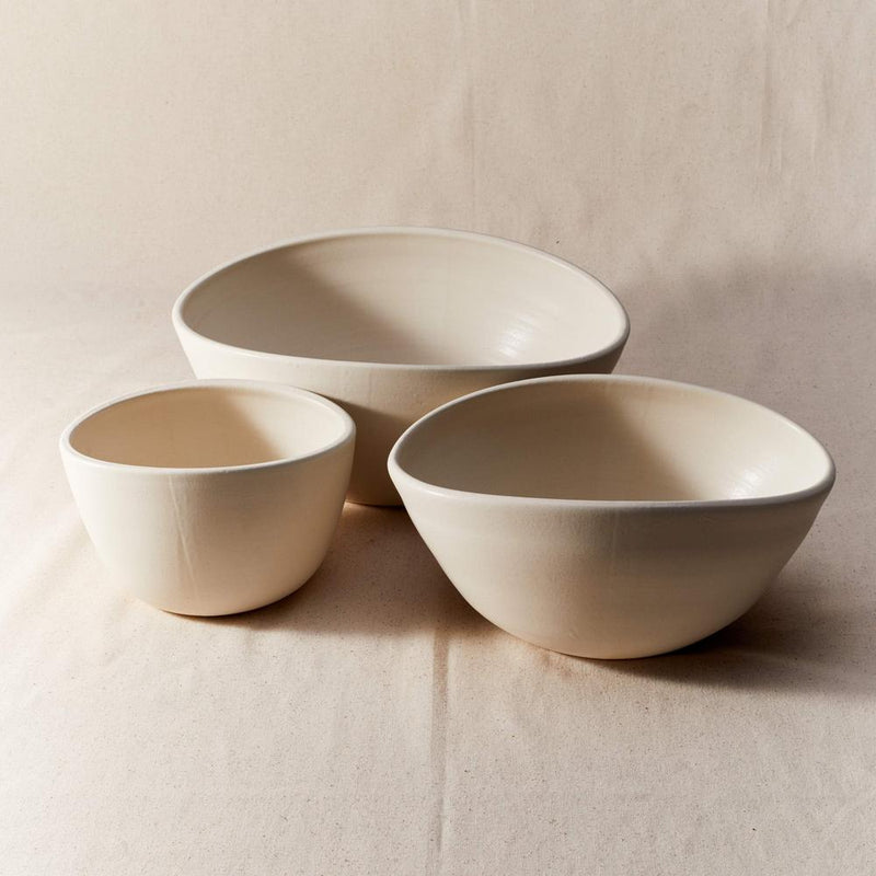 Style Union Derrick Nesting Bowls Blanc