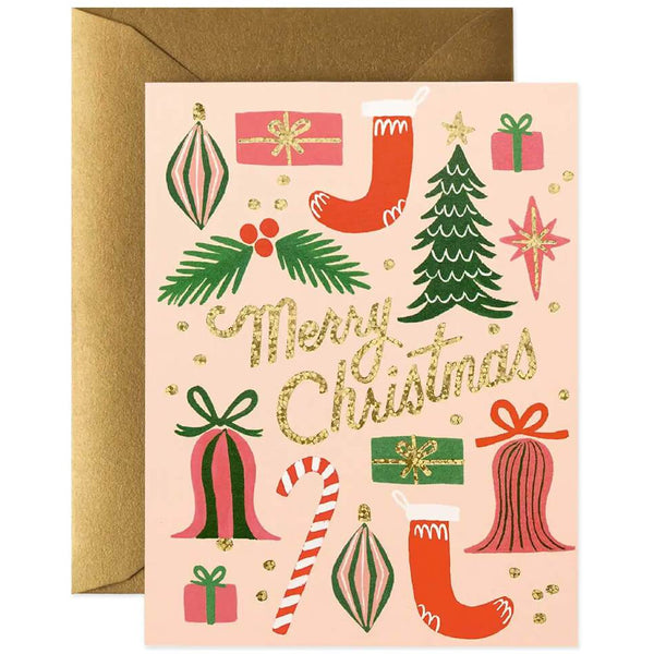 Rifle Paper Co. Deck the Halls Card