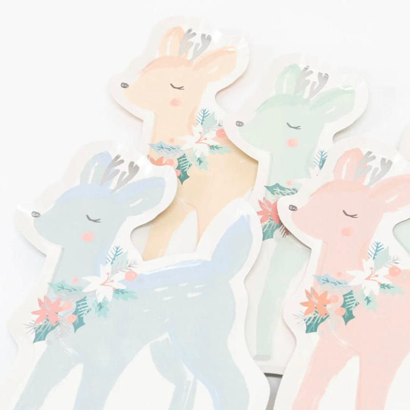 Meri Meri Pastel Deer Plates