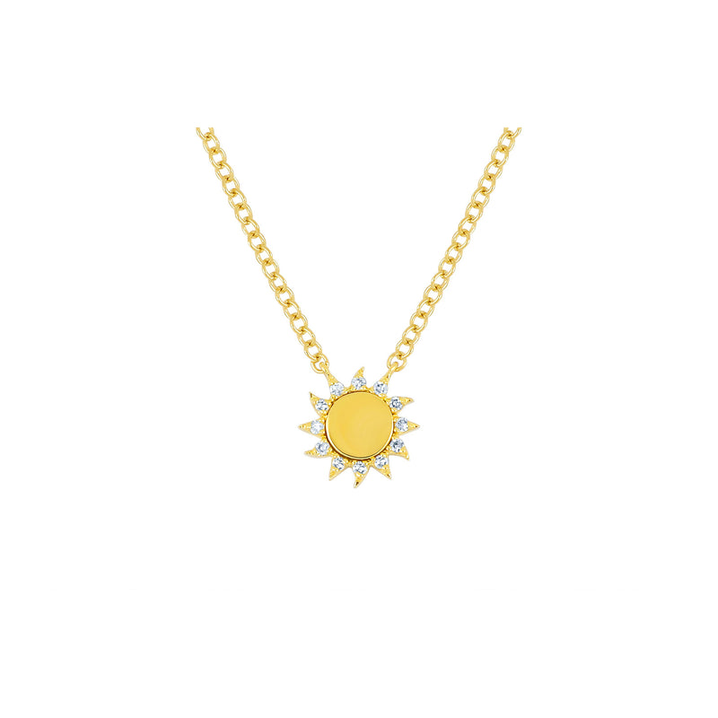 EF Collection You Are My Sunshine Diamond Necklace