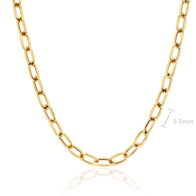 EF Collection Jumbo Link Necklace